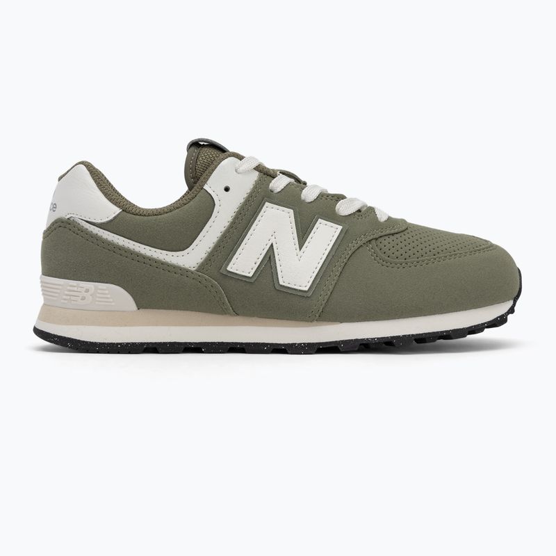 Topánky New Balance 574's V1 dark olivine 2