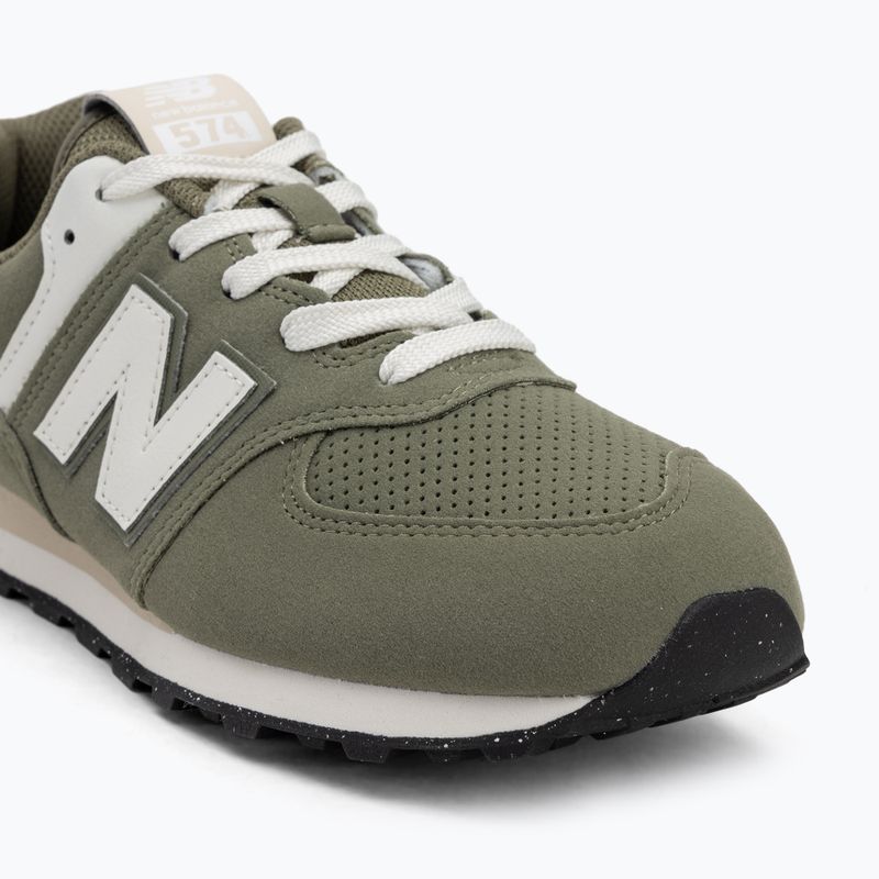 Topánky New Balance 574's V1 dark olivine 7