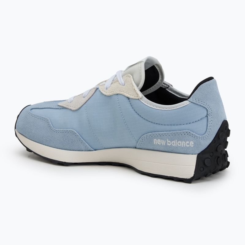 Detské topánky New Balance 327's V1 light chrome blue 3