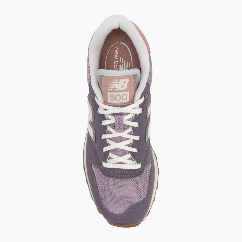 Dámske topánky New Balance 500's V2 dark ice wine 5