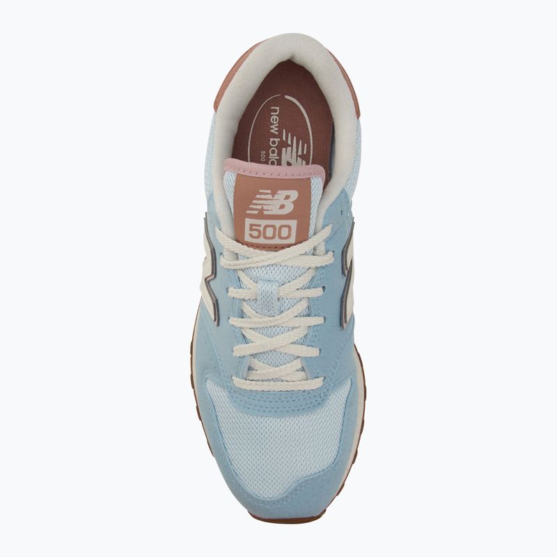 Dámske topánky New Balance 500's V2 light chrome blue 5
