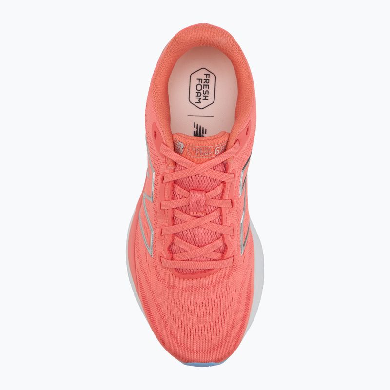 Dámske bežecké topánky New Balance Fresh Foam 680 v8 sunfade red 5