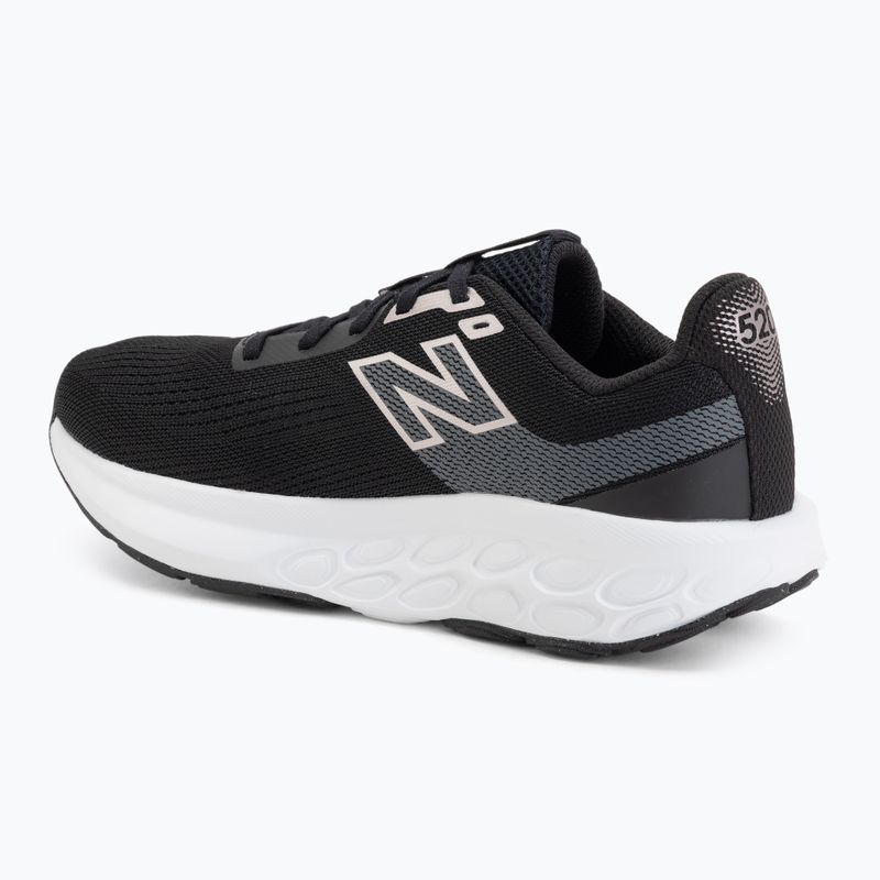 Dámske bežecké topánky New Balance Fresh Foam 520's V9 black/castlerock/silver metallic 3