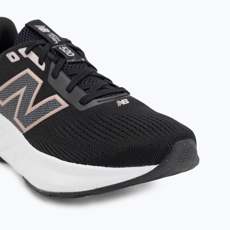 Dámske bežecké topánky New Balance Fresh Foam 520's V9 black/castlerock/silver metallic 7