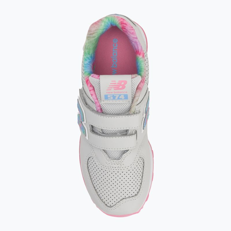 Detské topánky New Balance 574's V1 grey matter 5