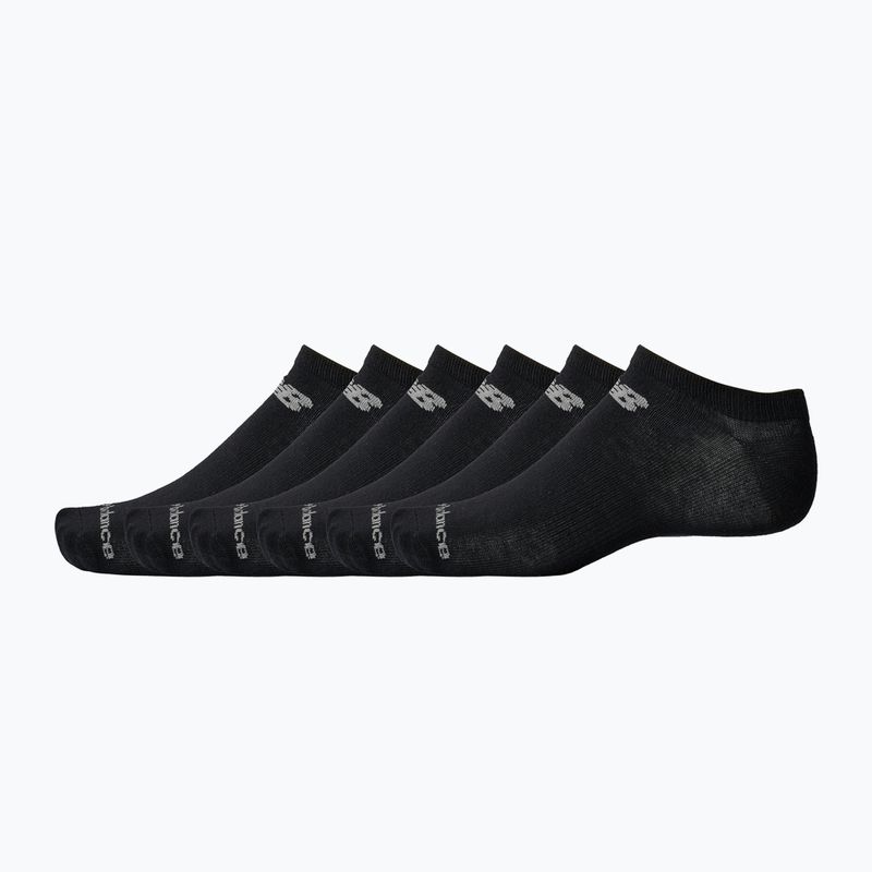 Ponožky  New Balance Performance Basic No Show 6 párov black