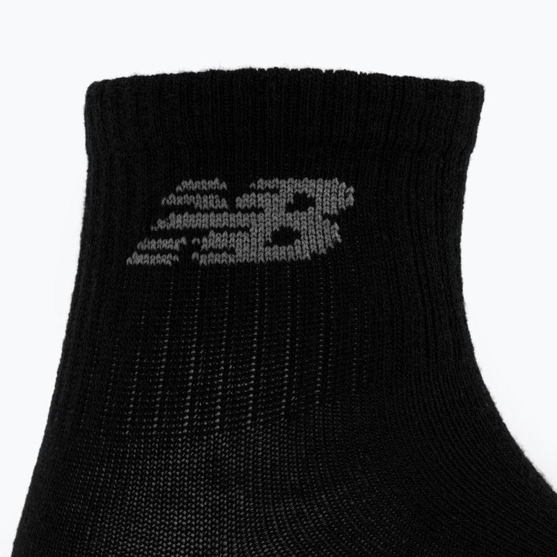 Ponožky New Balance Performance Basic Ankle 2 pairs black/white 3
