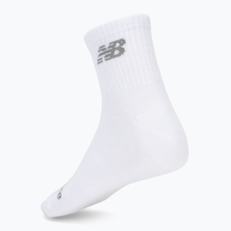 Ponožky New Balance Performance Basic Ankle 3 pairs white 3
