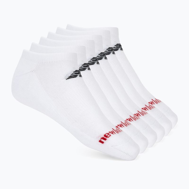 Ponožky New Balance Everyday No Show 6 pairs white
