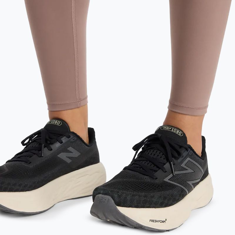 Dámske bežecké legíny New Balance Harmony High Rise earth shadow 6