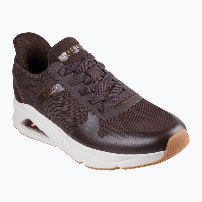 Pánska obuv SKECHERS Uno Tres-Air Necessairy Comfort chocolate 8