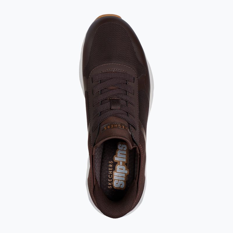 Pánska obuv SKECHERS Uno Tres-Air Necessairy Comfort chocolate 11