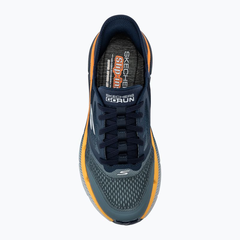 Pánske topánky SKECHERS Max Cushioning Premier 2.0 navy/orange 5