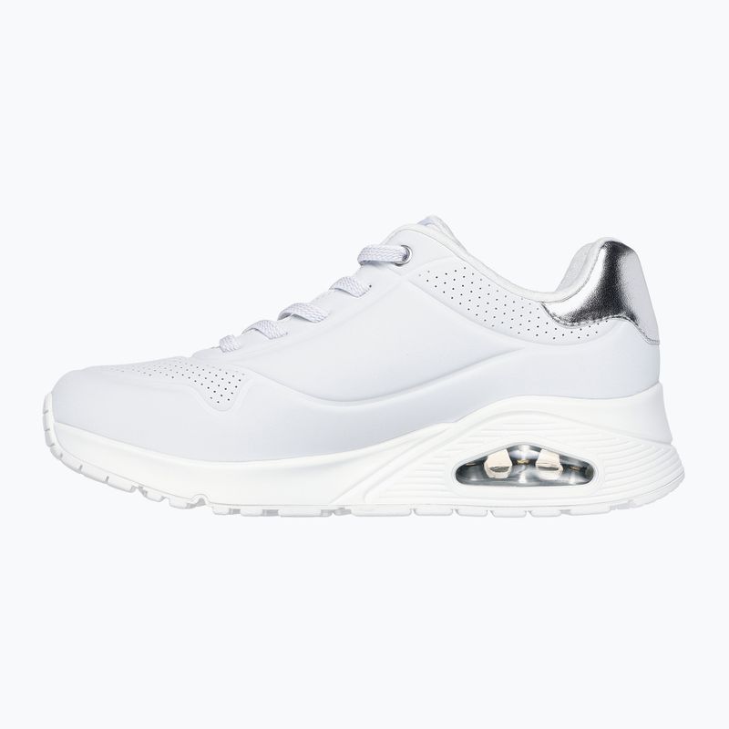 Dámska obuv SKECHERS Uno Shimmer Away white/silver 10