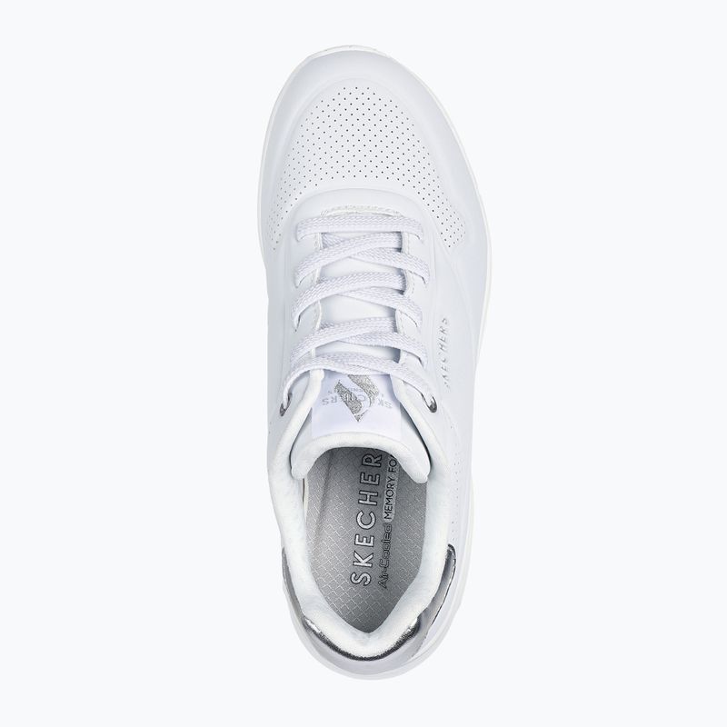 Dámska obuv SKECHERS Uno Shimmer Away white/silver 11