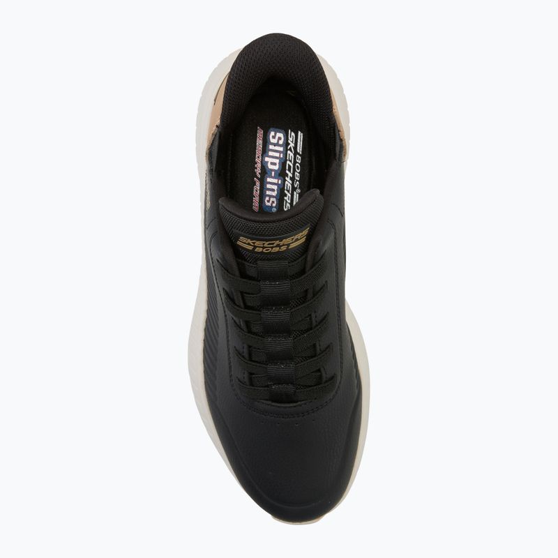 Pánska obuv SKECHERS Bobs Squad Chaos Heel Preferred black 5