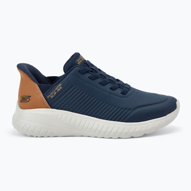 Pánska obuv SKECHERS Bobs Squad Chaos Heel Preferred navy 2