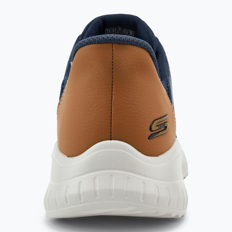 Pánska obuv SKECHERS Bobs Squad Chaos Heel Preferred navy 6