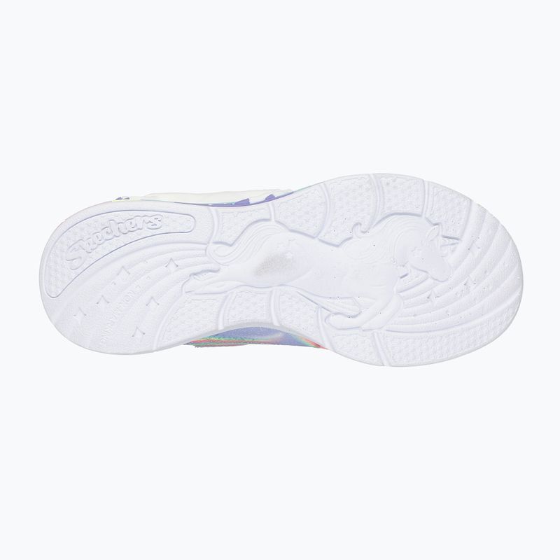 Detská obuv SKECHERS S-Lights Unicorn Chaser lavender/multi 2