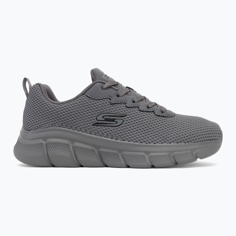 Pánske topánky SKECHERS Bobs Flex Chill Edge dark grey 2