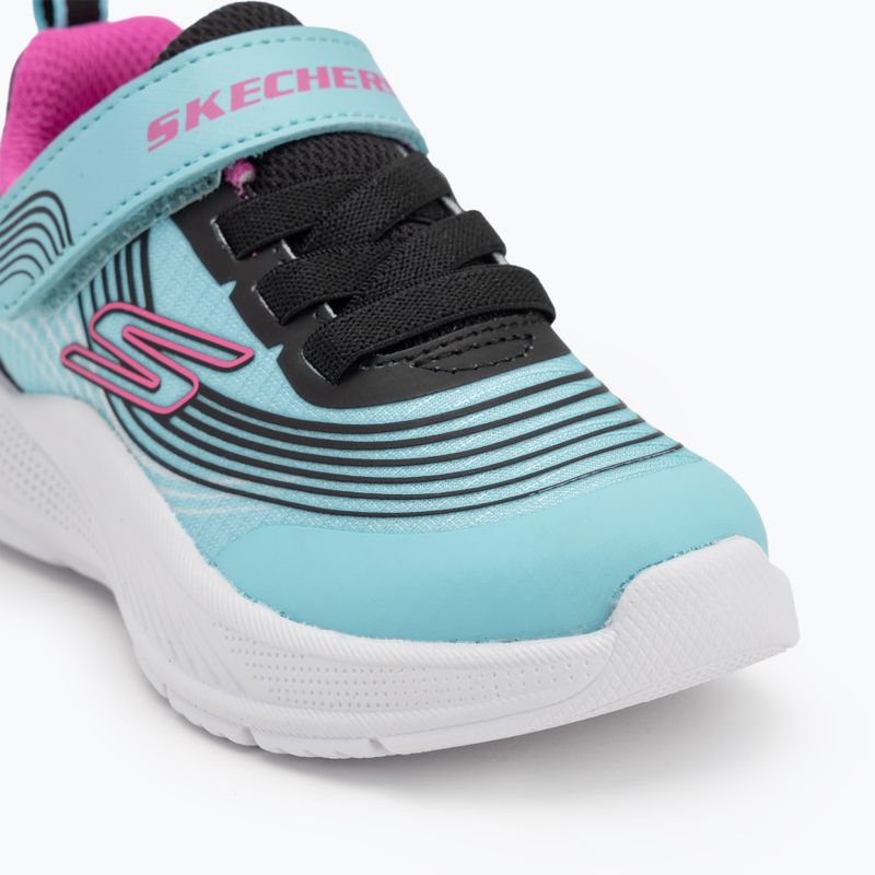 Detské topánky SKECHERS Microspec Advance aqua/purple 7