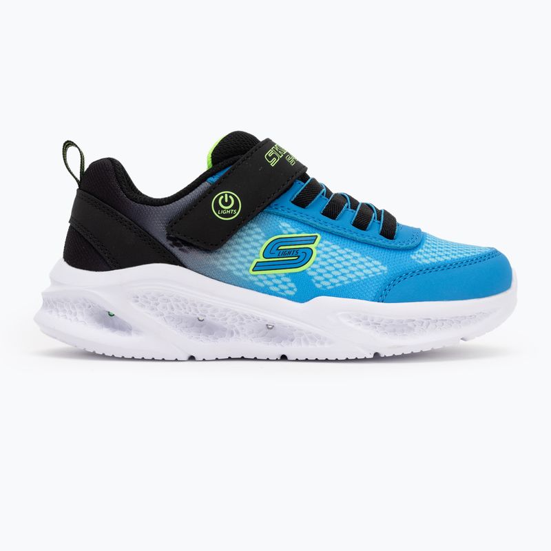 Detská obuv SKECHERS Meteor Lights black/blue 2