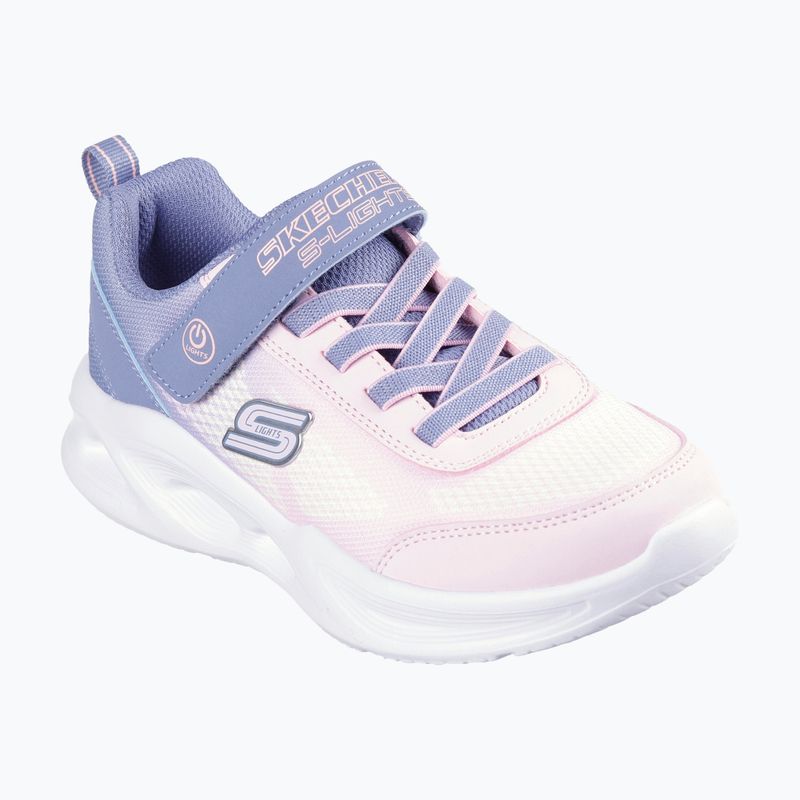 Detské topánky SKECHERS Sola Glow Ombre Deluxe gray