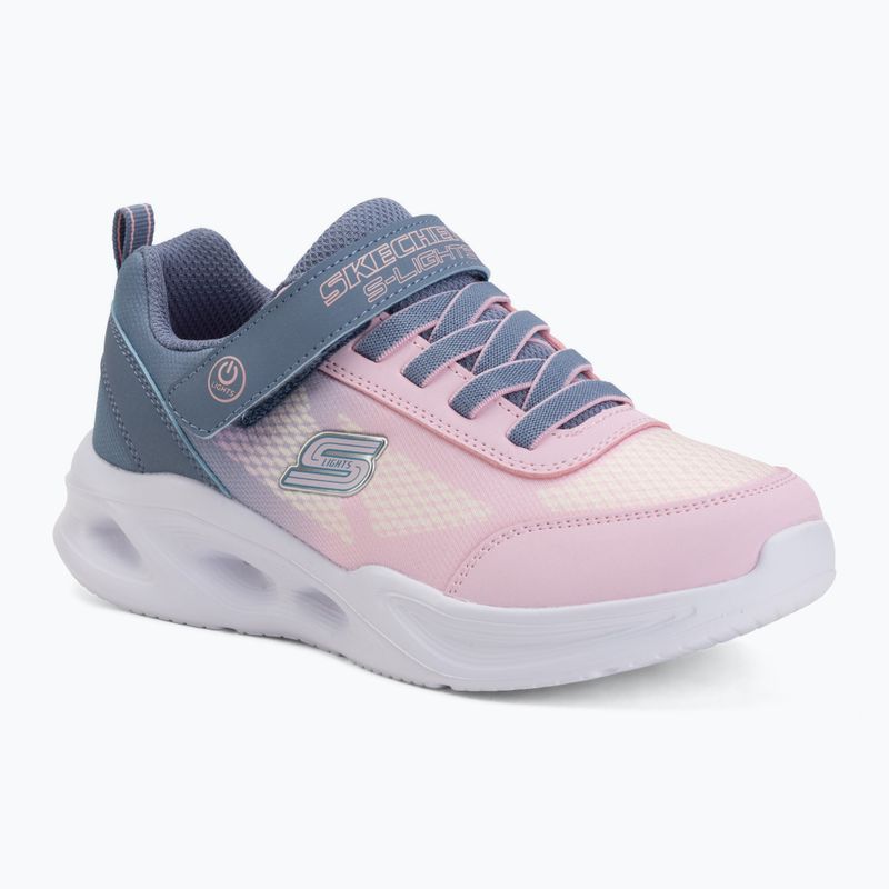Detské topánky SKECHERS Sola Glow Ombre Deluxe gray