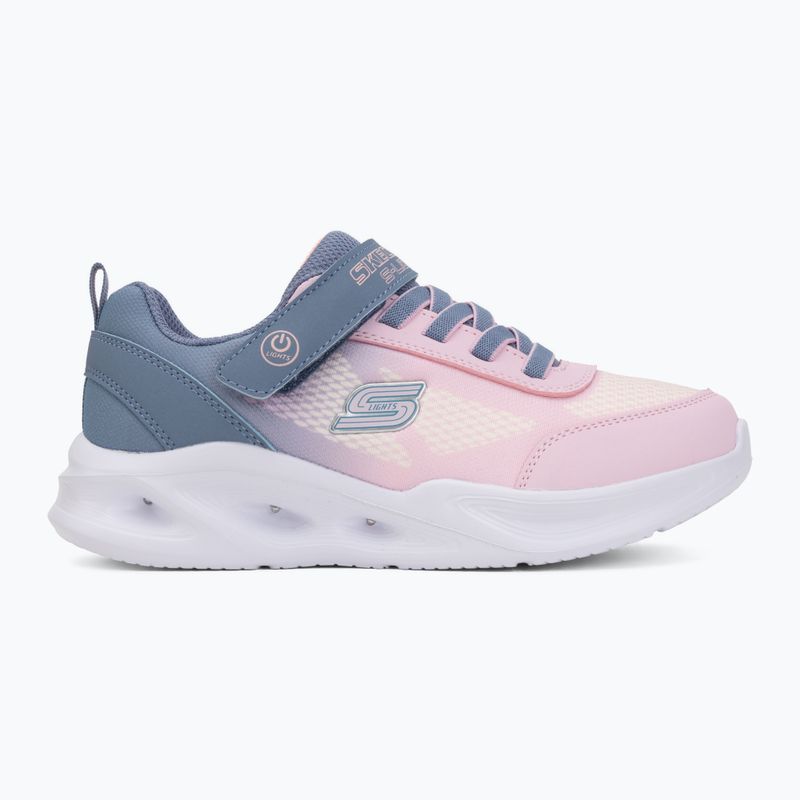 Detské topánky SKECHERS Sola Glow Ombre Deluxe gray 2