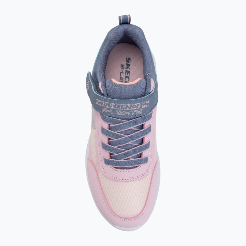 Detské topánky SKECHERS Sola Glow Ombre Deluxe gray 5