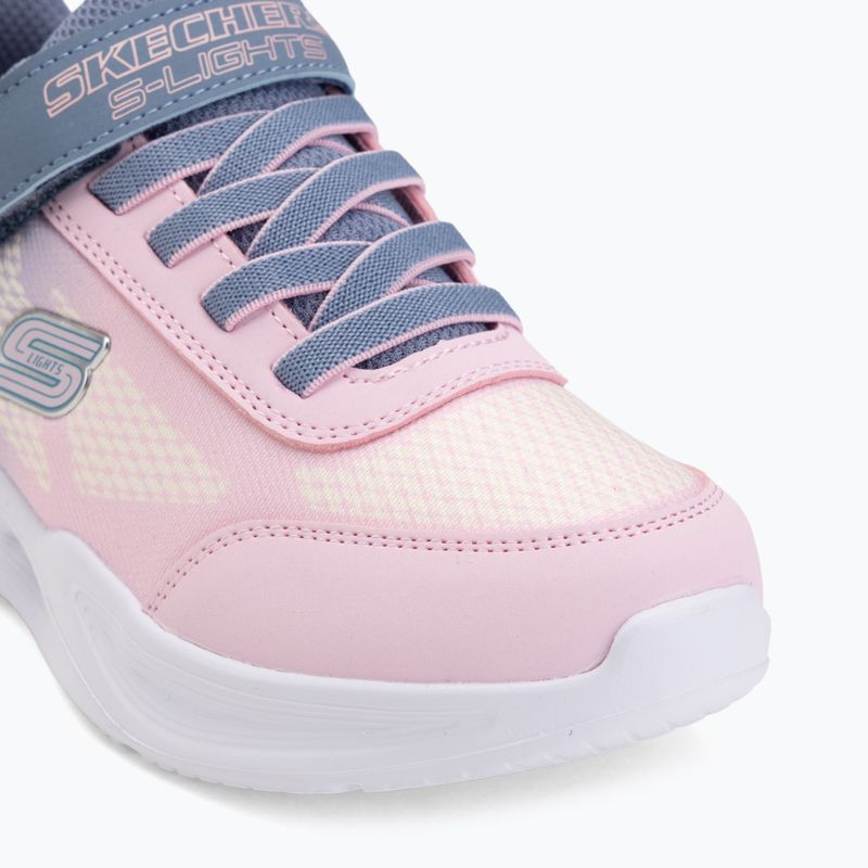 Detské topánky SKECHERS Sola Glow Ombre Deluxe gray 7
