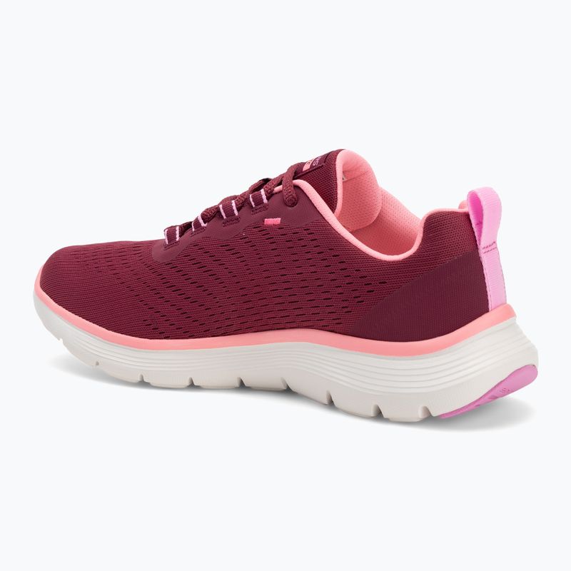 Dámske topánky SKECHERS Flex Appeal 5.0 New Path burgundy 3