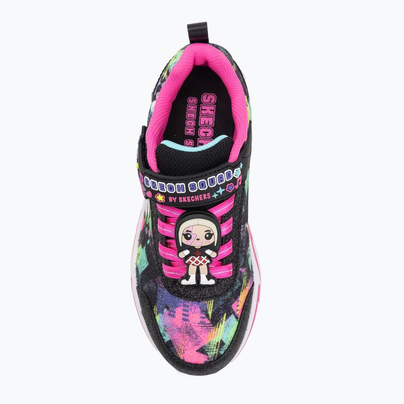 Detské topánky Skechers Snuggle Skech Squad black/multi 5