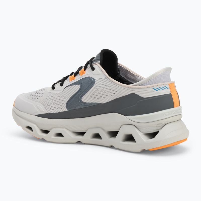 Pánska obuv SKECHERS Glide Step Altus gray/orange 3