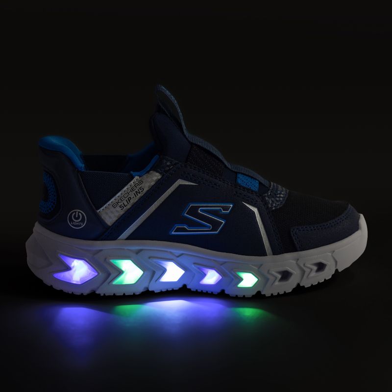 SKECHERS Slip-Ins Hypno-Flash 2.0 detská obuv navy/black 8