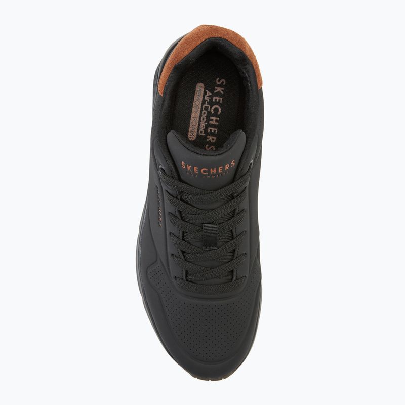 Pánska obuv SKECHERS Uno Suited On Air black/chestnut 5