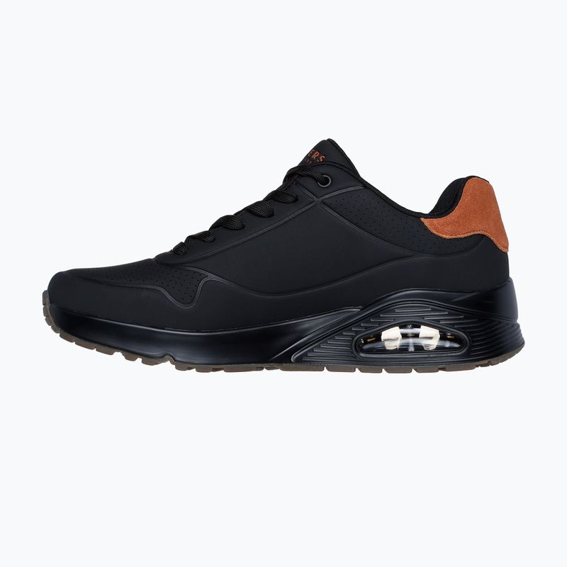 Pánska obuv SKECHERS Uno Suited On Air black/chestnut 10