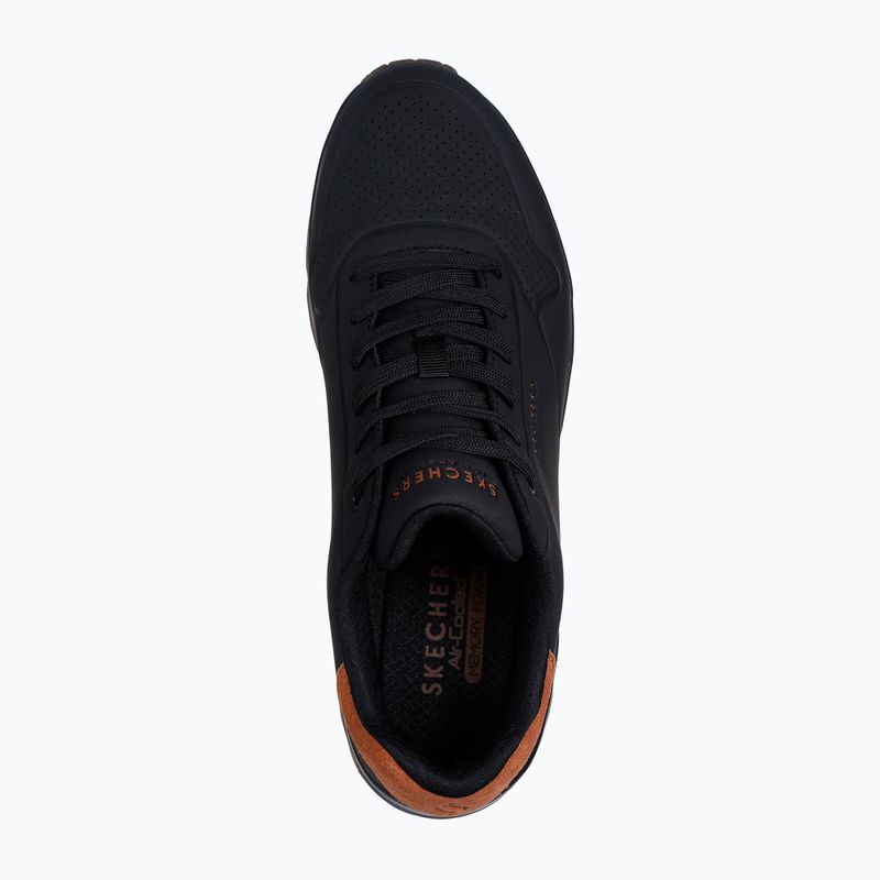 Pánska obuv SKECHERS Uno Suited On Air black/chestnut 11