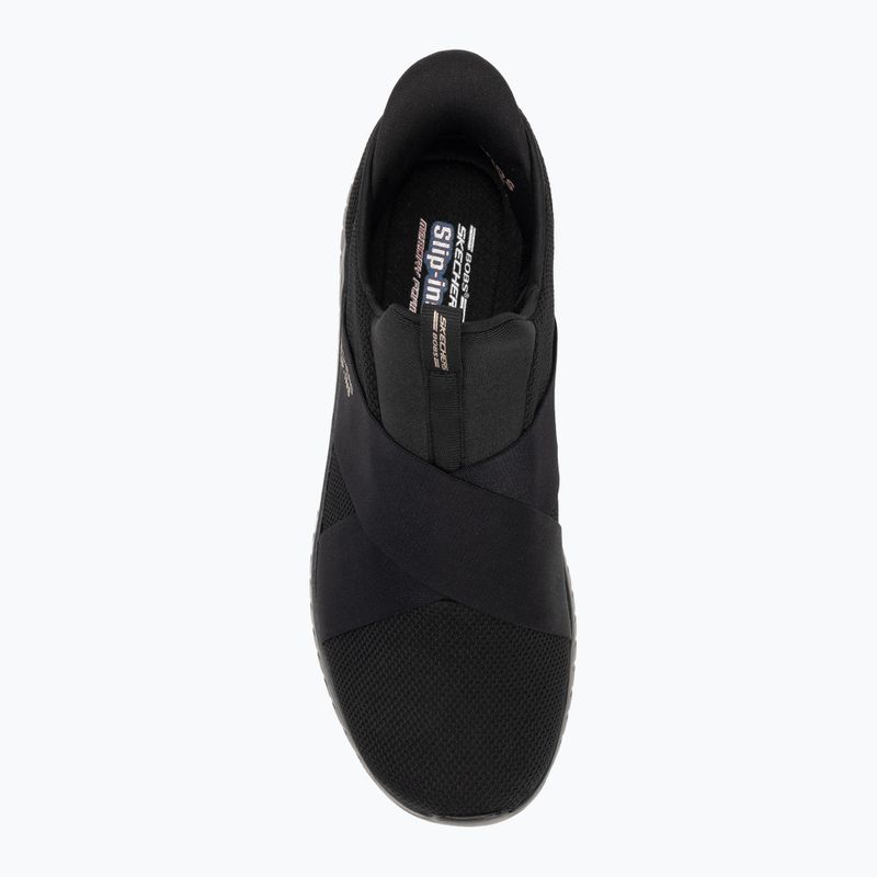Dámske topánky SKECHERS Bobs Squad Chaos Your Moment black 5