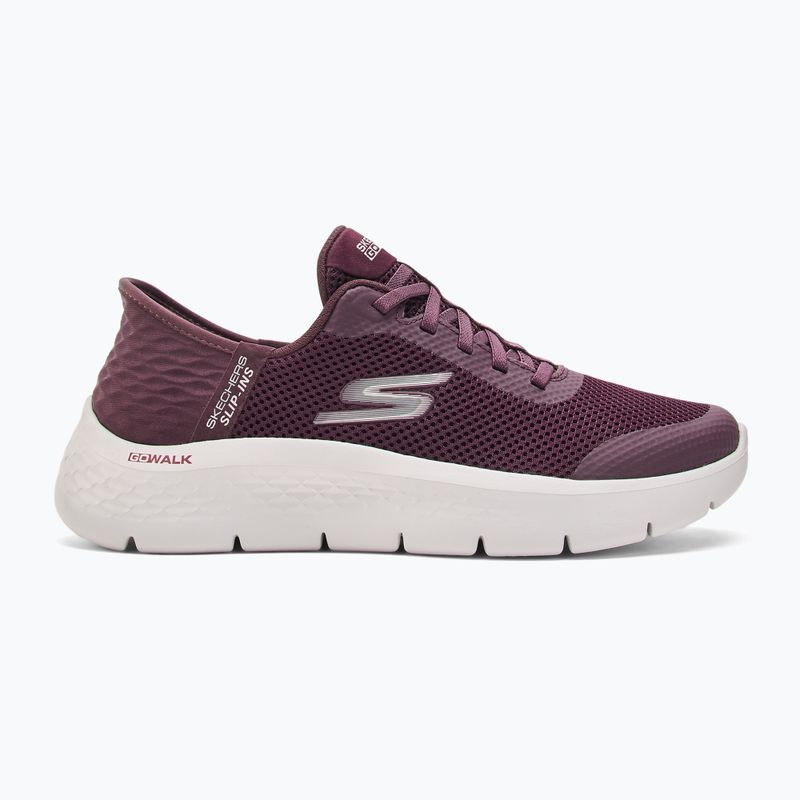 Dámska obuv SKECHERS Go Walk Flex Grand Entry burgundy 2