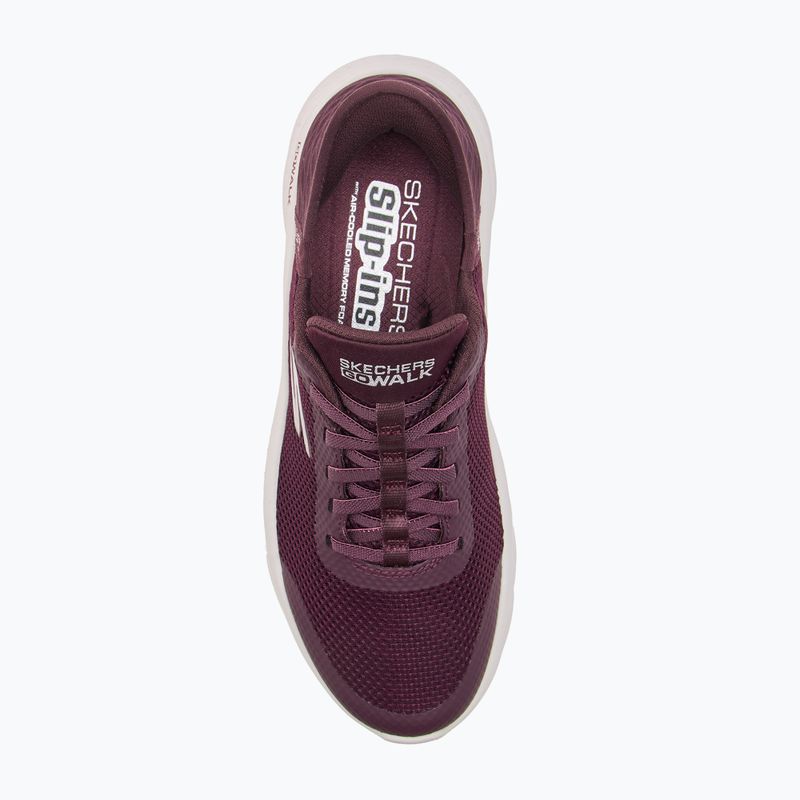 Dámska obuv SKECHERS Go Walk Flex Grand Entry burgundy 5