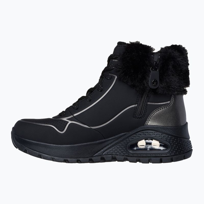 Dámska obuv SKECHERS Uno Rugged Fall Shimmer black/metallic 10