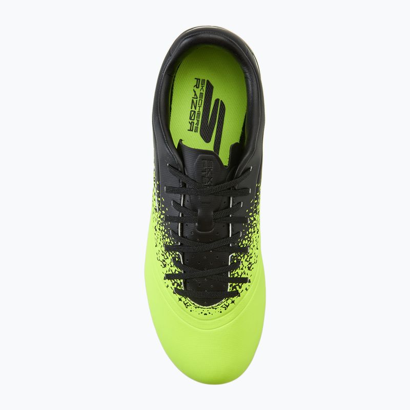 Pánske kopačky Skechers Razor Academy Gold 1.5 FG yellow/black 5