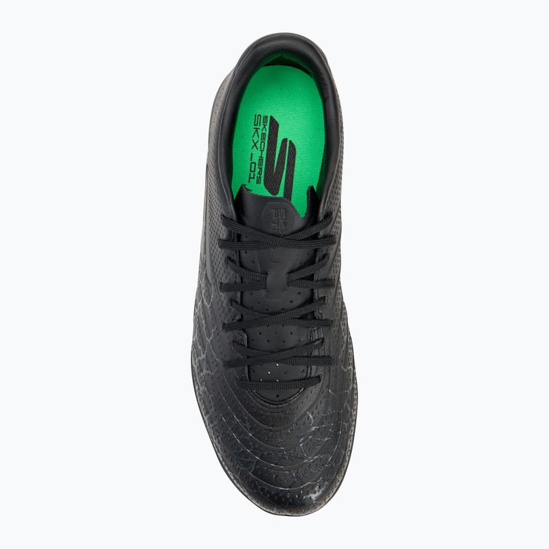 Pánske kopačky Skechers SKX Academy Gold 1.5 TF black/silver 5