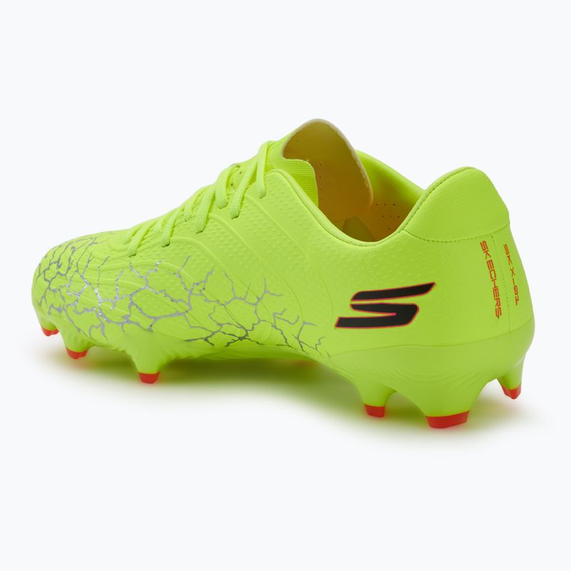 Pánske futbalové topánky Skechers SKX Academy Gold 1.5 FG yellow/black 3