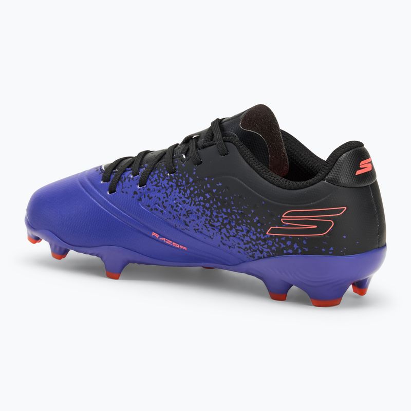Detské kopačky Skechers Razor Gold 1.5 FG purple 3