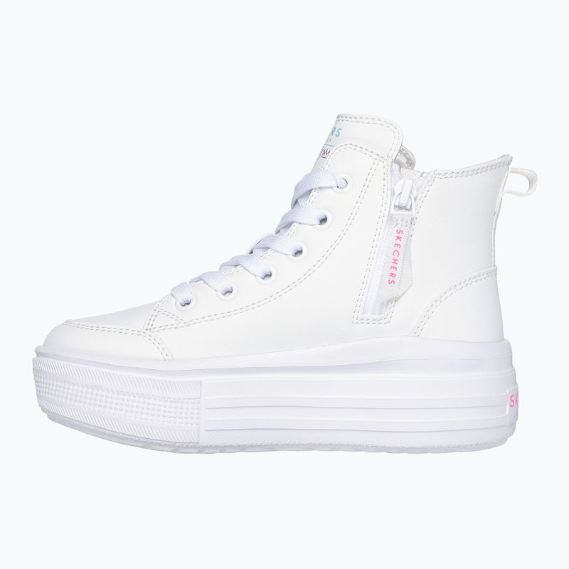 Detská obuv SKECHERS Hyperlift Love Daze white/multicolor 10