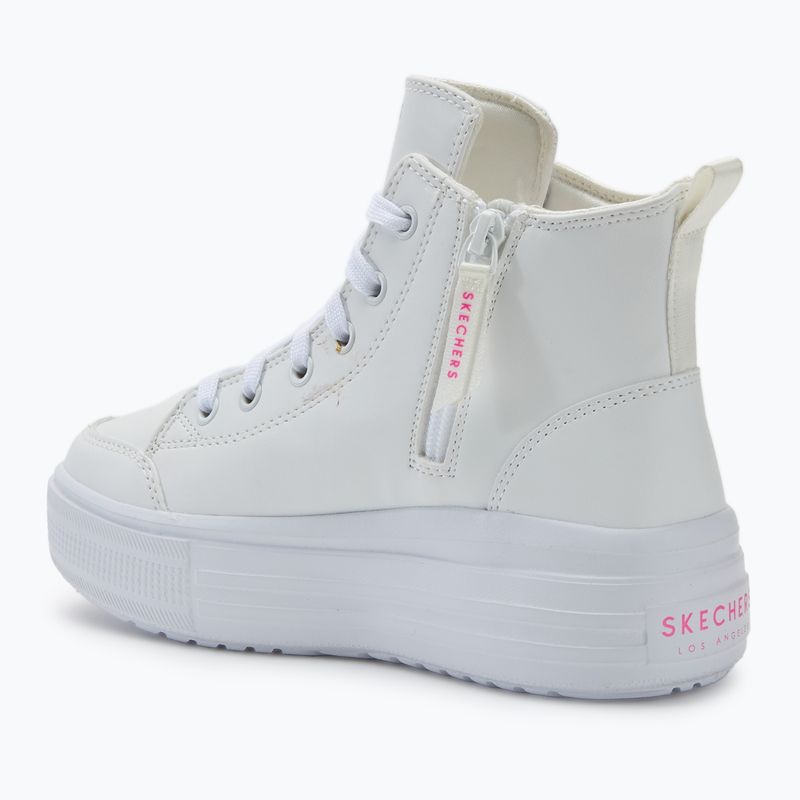 Detská obuv SKECHERS Hyperlift Love Daze white/multicolor 3