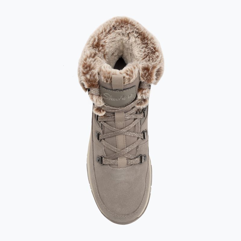 Dámske topánky Skechers Trego Snow Worries mushroom 5