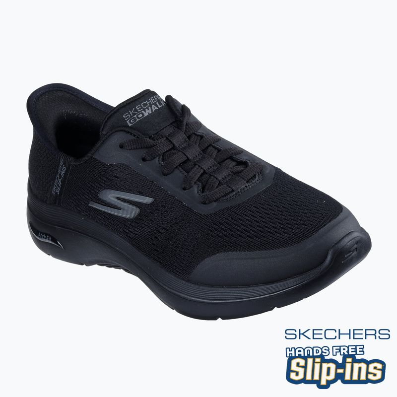 Dámska obuv SKECHERS Go Walk Arch Fit 2.0 Valencia black 14